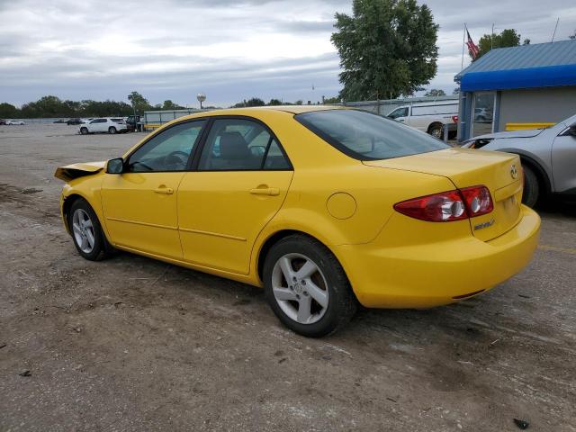 1YVFP80D235M03048 - 2003 MAZDA 6 S YELLOW photo 2