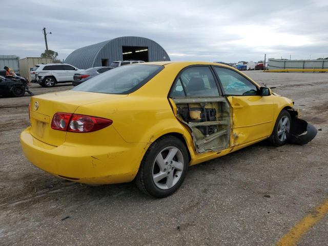 1YVFP80D235M03048 - 2003 MAZDA 6 S YELLOW photo 3