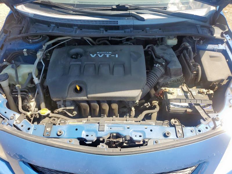 1NXBU4EE9AZ283416 - 2010 TOYOTA COROLLA BASE ლურჯი ფოტო 11