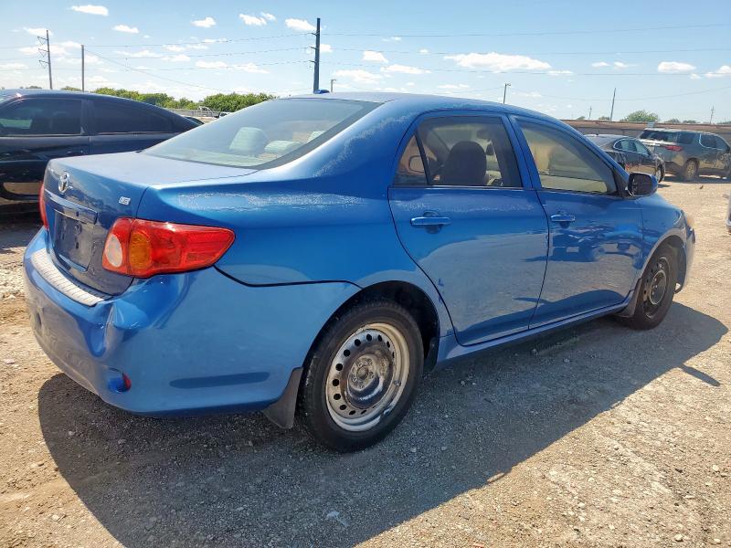 1NXBU4EE9AZ283416 - 2010 TOYOTA COROLLA BASE ლურჯი ფოტო 3