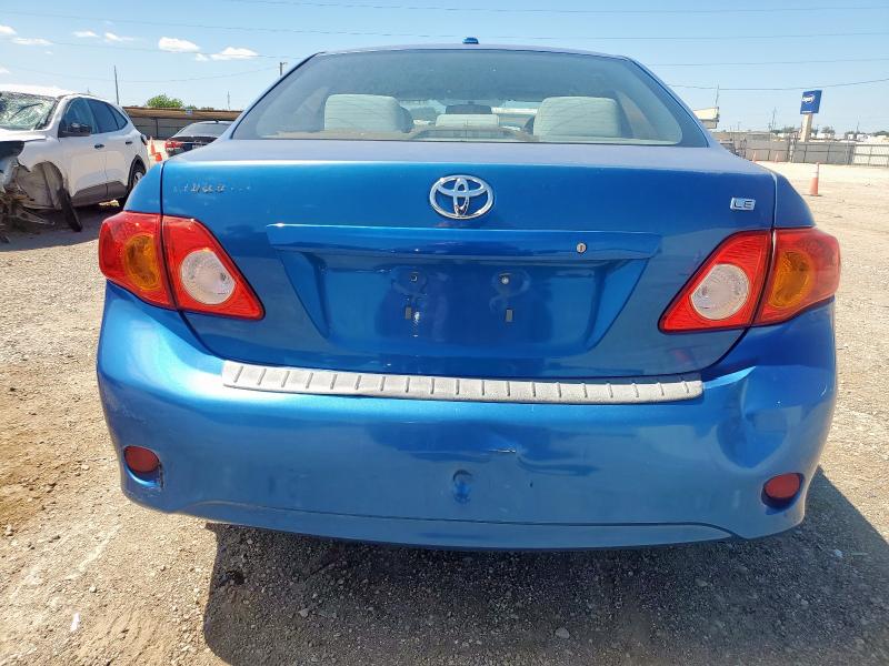 1NXBU4EE9AZ283416 - 2010 TOYOTA COROLLA BASE ლურჯი ფოტო 6