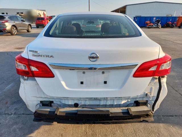 3N1AB7AP5KY274339 - 2019 NISSAN SENTRA S WHITE photo 6