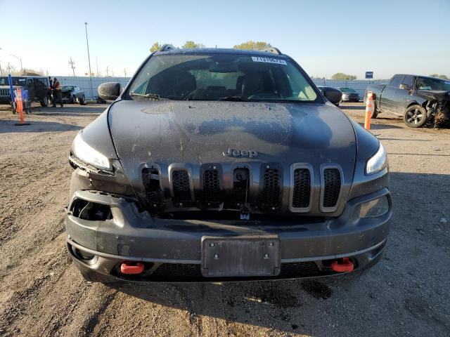 1C4PJMBB5EW179724 - 2014 JEEP CHEROKEE TRAILHAWK CHARCOAL photo 5