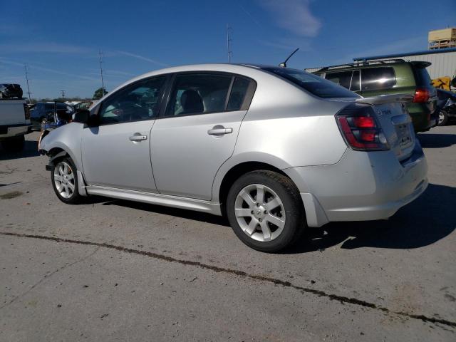 3N1AB6APXCL671408 - 2012 NISSAN SENTRA 2.0 SILVER photo 2