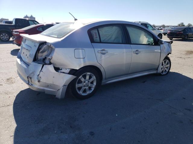 3N1AB6APXCL671408 - 2012 NISSAN SENTRA 2.0 SILVER photo 3