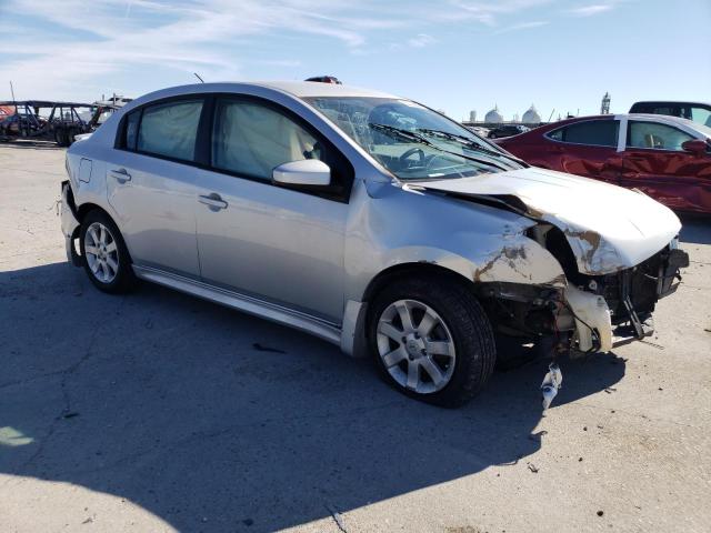 3N1AB6APXCL671408 - 2012 NISSAN SENTRA 2.0 SILVER photo 4