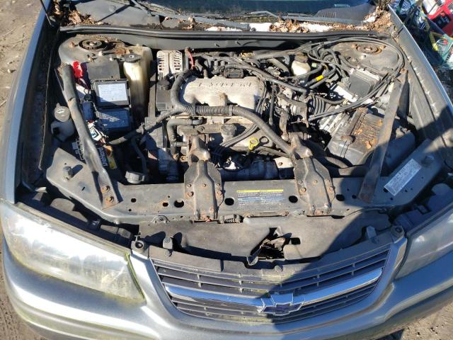 2G1WF52EX49332384 - 2004 CHEVROLET IMPALA GRAY photo 11