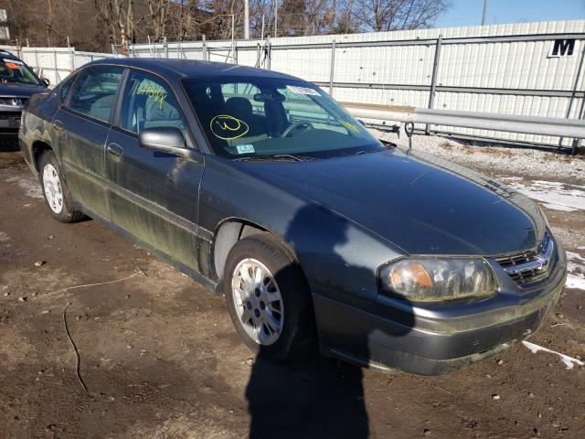 2G1WF52EX49332384 - 2004 CHEVROLET IMPALA GRAY photo 4