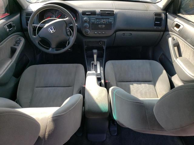 2HGES16595H531050 - 2005 HONDA CIVIC LX GRAY photo 8