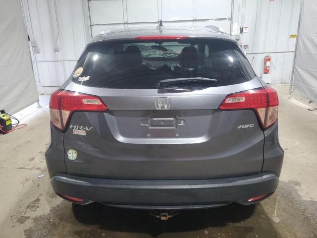 3CZRU6H73JM726847 - 2018 HONDA HR-V EXL GRAY photo 6