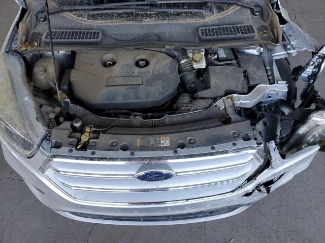 1FMCU0G99KUB12180 - 2019 FORD ESCAPE SE SILVER photo 11