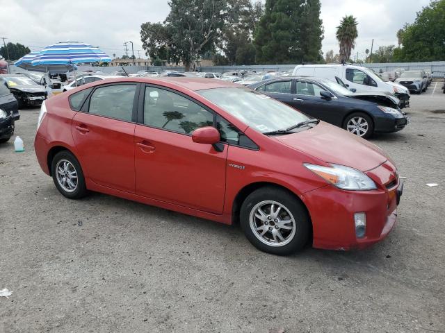 JTDKN3DU1A5020478 - 2010 TOYOTA PRIUS RED photo 4