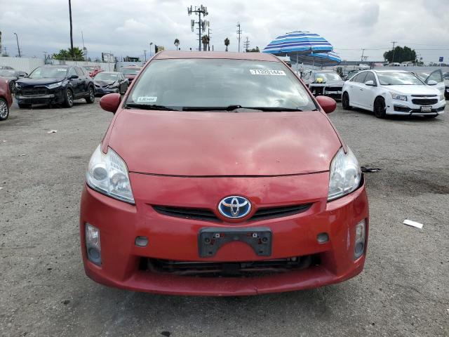 JTDKN3DU1A5020478 - 2010 TOYOTA PRIUS RED photo 5