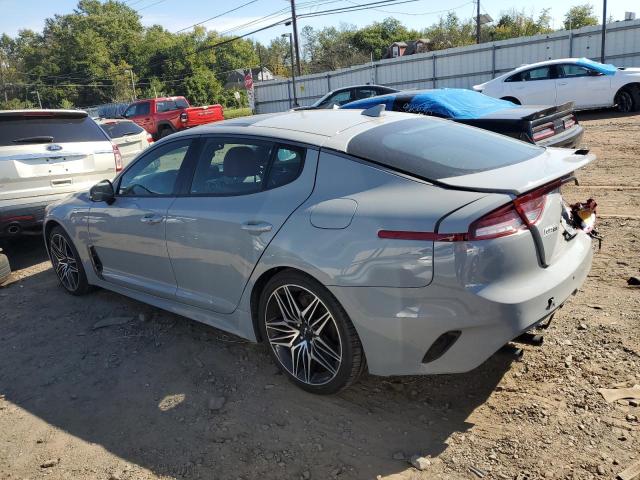 KNAE45LC8N6116996 - 2022 KIA STINGER GT1 GRAY photo 2