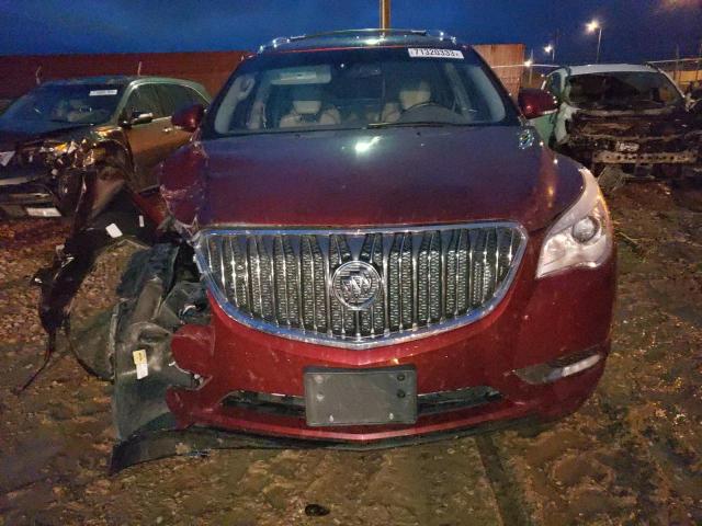 5GAKVCKD2GJ327694 - 2016 BUICK ENCLAVE RED photo 5