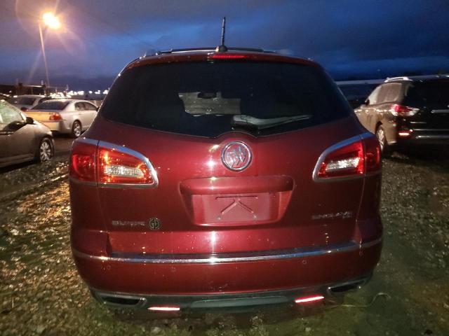 5GAKVCKD2GJ327694 - 2016 BUICK ENCLAVE RED photo 6