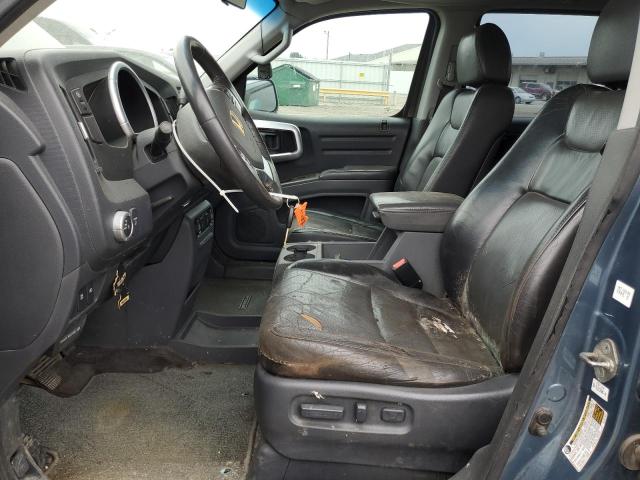 2HJYK16556H508101 - 2006 HONDA RIDGELINE RTL BLUE photo 7