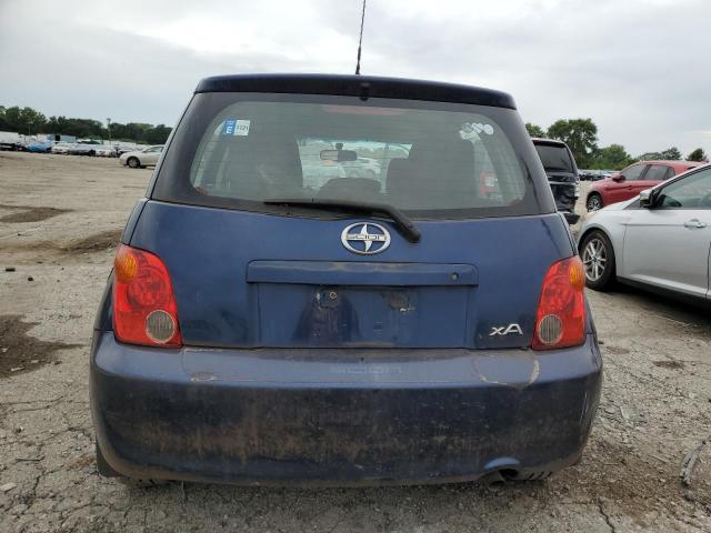 JTKKT624750079296 - 2005 TOYOTA SCION XA BLUE photo 6