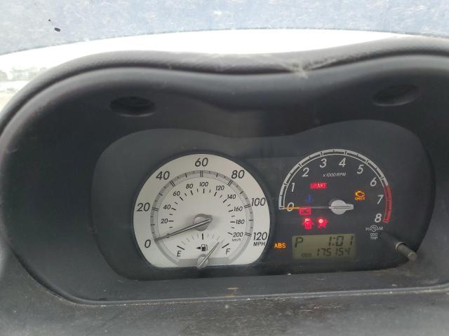 JTKKT624750079296 - 2005 TOYOTA SCION XA BLUE photo 9