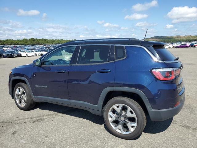 3C4NJDCB7KT740691 - 2019 JEEP COMPASS LIMITED Niebieski zdjęcie 2