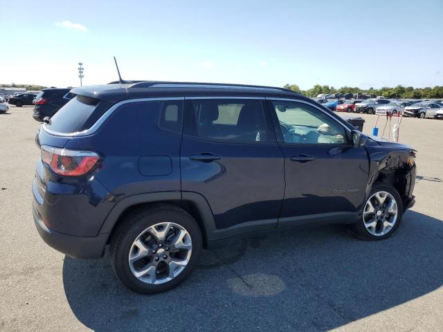 3C4NJDCB7KT740691 - 2019 JEEP COMPASS LIMITED Niebieski zdjęcie 3