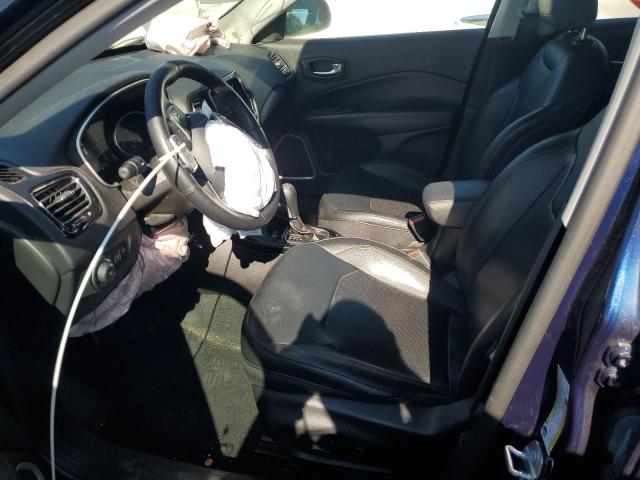 3C4NJDCB7KT740691 - 2019 JEEP COMPASS LIMITED Niebieski zdjęcie 7