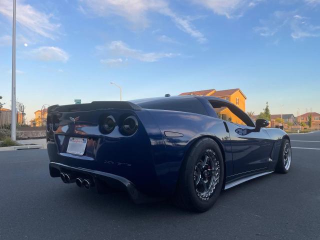 1G1YY24U655128427 - 2005 CHEVROLET CORVETTE BLUE photo 4