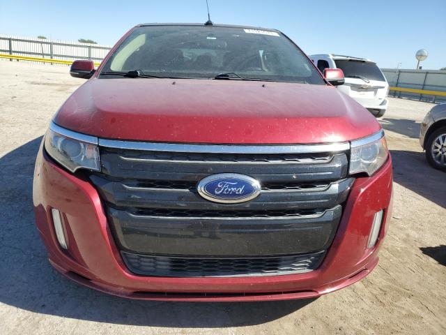 2FMDK3AK1DBC70304 - 2013 FORD EDGE SPORT RED photo 5