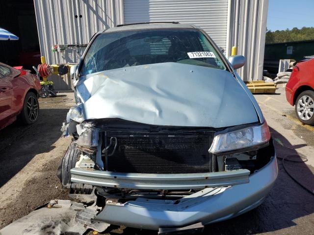 5FNRL186X4B135930 - 2004 HONDA ODYSSEY EX BLUE photo 5