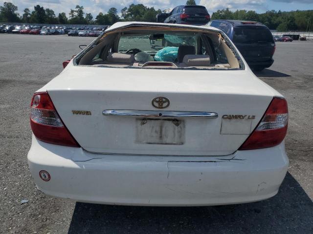 4T1BE32K42U107814 - 2002 TOYOTA CAMRY LE WHITE photo 6