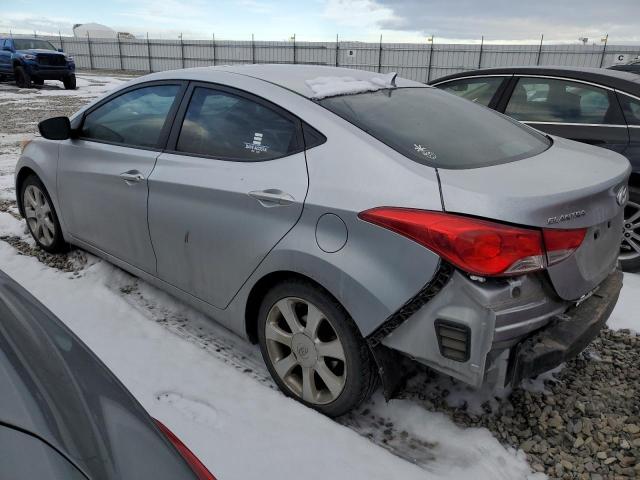 5NPDH4AE1BH003796 - 2011 HYUNDAI ELANTRA GLS SILVER photo 2