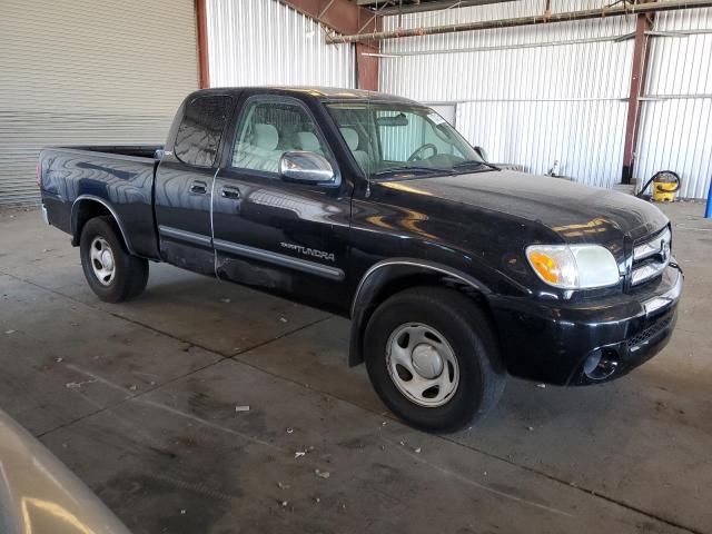 5TBRU34186S483686 - 2006 TOYOTA TUNDRA ACCESS CAB SR5 BLACK photo 4