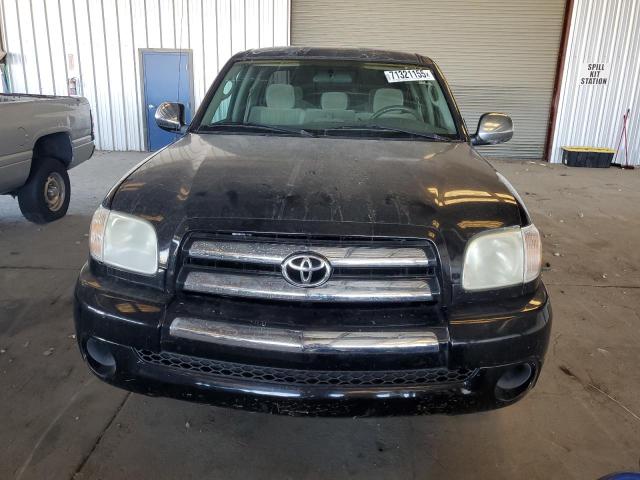 5TBRU34186S483686 - 2006 TOYOTA TUNDRA ACCESS CAB SR5 BLACK photo 5