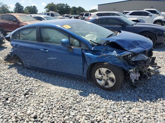 19XFB2F52DE078828 - 2013 HONDA CIVIC LX BLUE photo 4