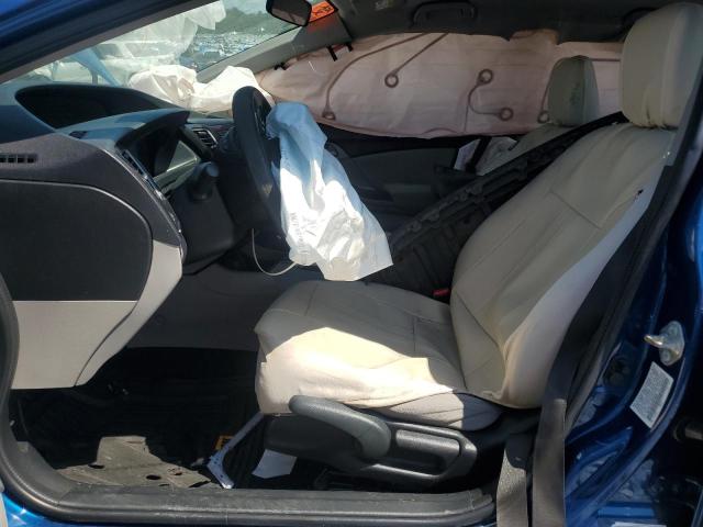 19XFB2F52DE078828 - 2013 HONDA CIVIC LX BLUE photo 7