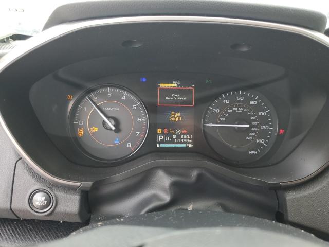 JF2GTAEC8M8302045 - 2021 SUBARU CROSSTREK PREMIUM WHITE photo 9