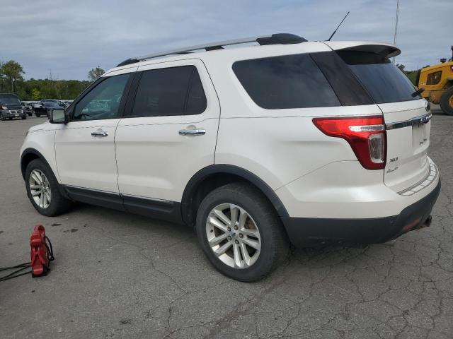 1FM5K8D85EGB31823 - 2014 FORD EXPLORER XLT WHITE photo 2