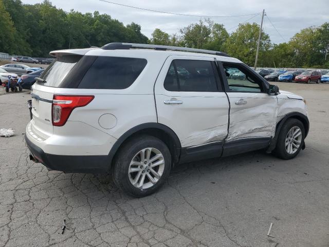 1FM5K8D85EGB31823 - 2014 FORD EXPLORER XLT WHITE photo 3