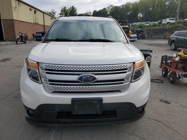 1FM5K8D85EGB31823 - 2014 FORD EXPLORER XLT WHITE photo 5