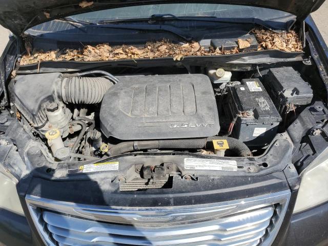 2C4RC1CG1CR369196 - 2012 CHRYSLER TOWN & COU TOURING L BLACK photo 12