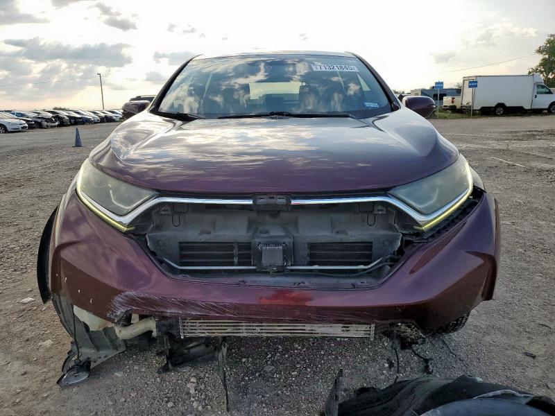 7FARW1H57JE054012 - 2018 HONDA CR-V EX BURGUNDY photo 5