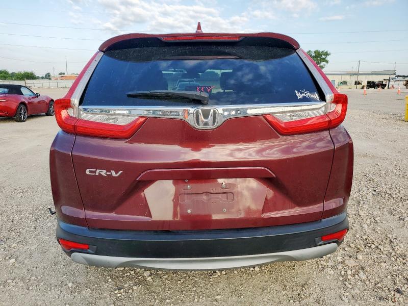 7FARW1H57JE054012 - 2018 HONDA CR-V EX BURGUNDY photo 6