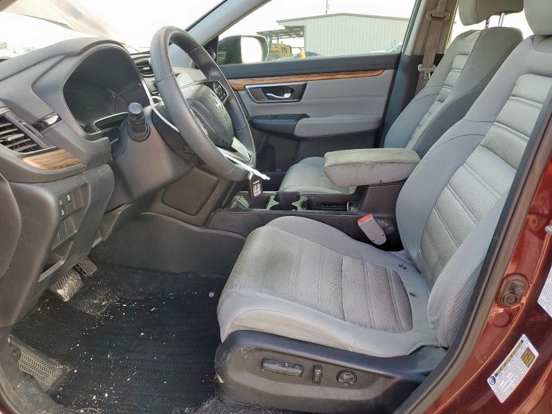 7FARW1H57JE054012 - 2018 HONDA CR-V EX BURGUNDY photo 7