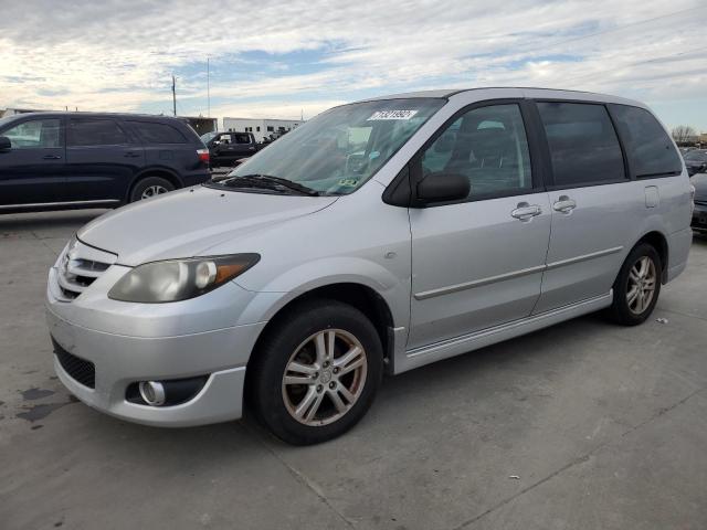 JM3LW28A040522841 - 2004 MAZDA MPV WAGON SILVER photo 1