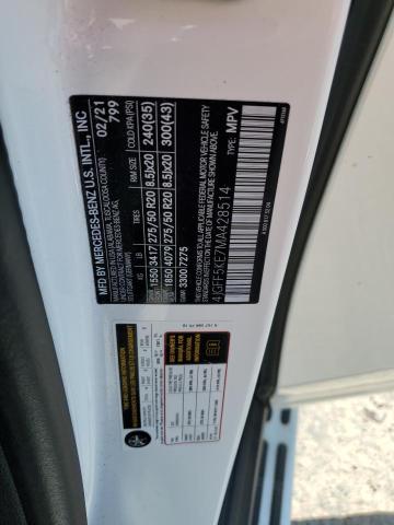 4JGFF5KE7MA428514 - 2021 MERCEDES-BENZ GLS 450 4MATIC WHITE photo 13