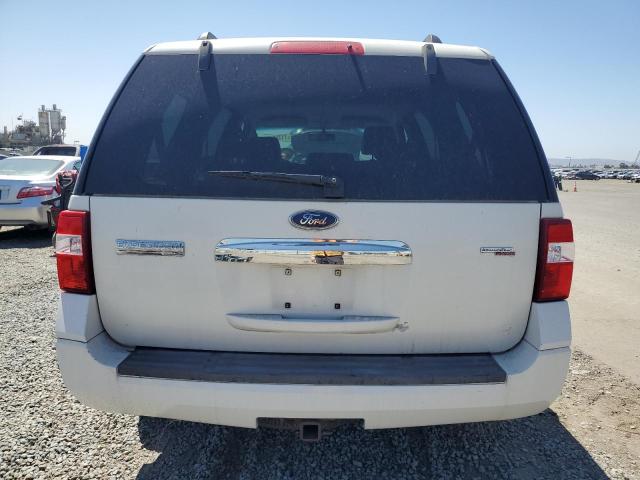 1FMFU15588LA27090 - 2008 FORD EXPEDITION XLT WHITE photo 6