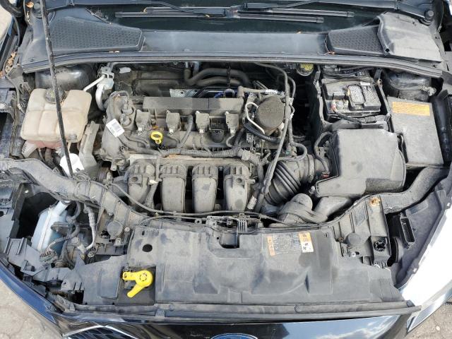 1FADP3F22FL340027 - 2015 FORD FOCUS SE BLACK photo 11