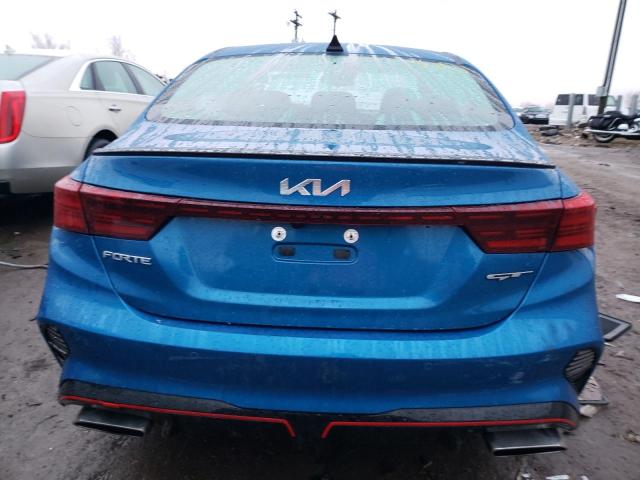 3KPF44AC2PE529045 - 2023 KIA FORTE GT BLUE photo 6