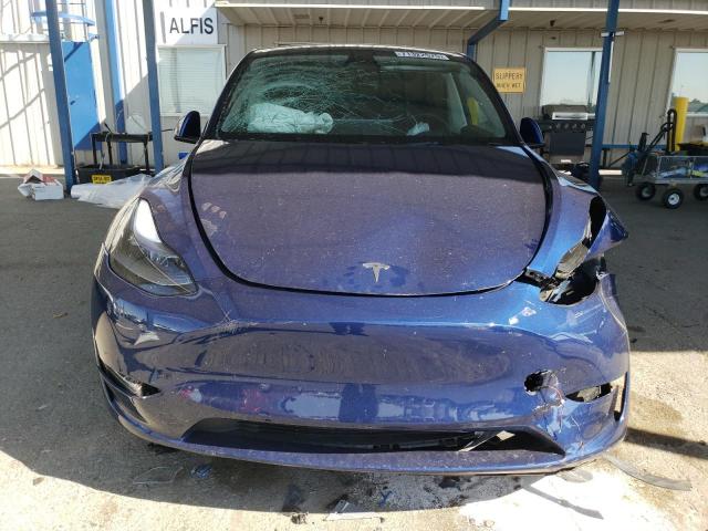 7SAYGDEE7PF858087 - 2023 TESLA MODEL Y أزرق صورة 5