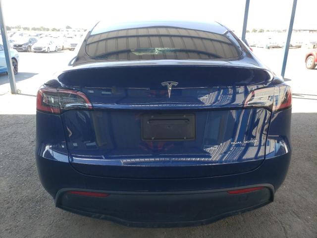 7SAYGDEE7PF858087 - 2023 TESLA MODEL Y أزرق صورة 6